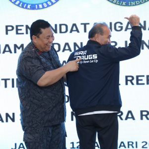 Peluncuran E-Mindik Versi 2.0 dan Mou BNN dengan BSSN