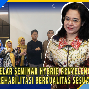 BNN RI Gelar Seminar Hybrid Penyelenggaraan Layanan Rehabilitasi Berkualitas Sesuai Standar