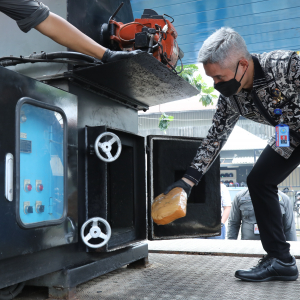 BNN RI MUSNAHKAN 9,4 KILOGRAM BARANG BUKTI NARKOTIKA HASIL UNGKAP KASUS MELALUI JASA PENGIRIMAN
