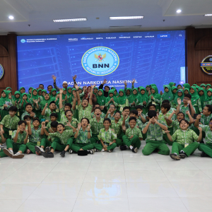 SISWA-SISWI SD AL AZHAR 4 KEBAYORAN LAMA MENIMBA ILMU KE BNN RI