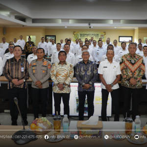 KEPALA BNN RI BERIKAN MATERI STRATEGI P4GN DI SESPIMTI POLRI