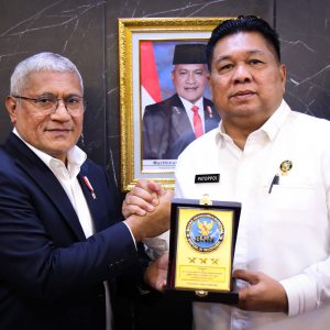 KEPALA BNN RI TERIMA AUDIENSI SISWA SESPIMTI POLRI
