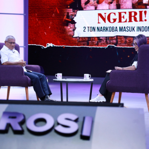 KEPALA BNN RI MENJADI BINTANG TAMU DALAM ACARA ROSI
