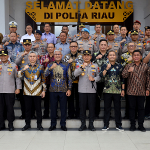 Kepala BNN RI Mengunjungi Polda Riau