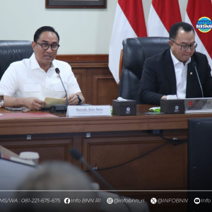 Audiensi Kepala BNN RI dengan Kepala BRIN