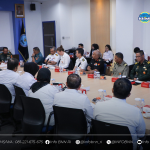 BNN TERIMA KUNJUNGAN PESERTA P4N LEMHANAS RI DARI ENAM NEGARA SAHABAT