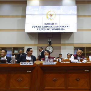 Rapat dengar pendapat dengan DPR RI dengan BNN
