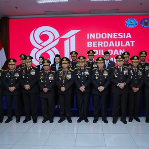 Upacara Hari Kemerdekaan di Lingkungan BNN RI