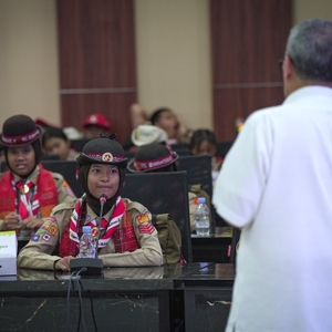 BNN EDUKASI PESERTA JAMNAS XII, TANAMKAN SEMANGAT GENERASI MUDA BERSINAR — foto 3