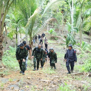 *BNN MUSNAHKAN LADANG GANJA DAN DUKUNGAN  PEMKAB ACEH SELATAN MEMBANGUN BALAI REHABILITASI* — foto 15