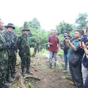 *BNN MUSNAHKAN LADANG GANJA DAN DUKUNGAN  PEMKAB ACEH SELATAN MEMBANGUN BALAI REHABILITASI* — foto 30