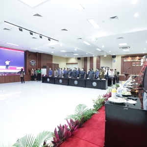 Kegiatan Direktorat Prekursor dan Psikotropika BNN RI pada Launching Sistem Informasi Pengaduan Masyarakat — foto 4