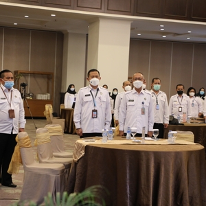 Rapat kerja Teknis Pengembangan Kompetensi Menuju SDM BNN RI Unggul Tahun 2022 — foto 3
