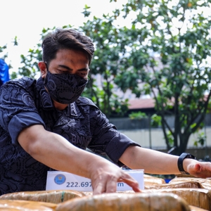Pemusnahan BB Ganja — foto 9