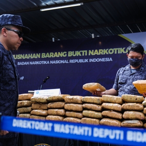 Pemusnahan BB Ganja — foto 10