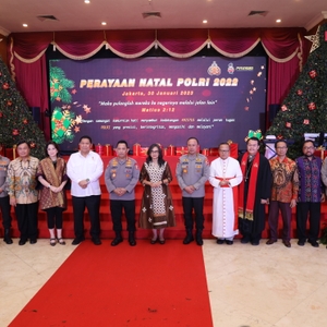 Kepala BNN RI Hadiri Ibadah dan Perayaan Natal di STIK Lemdiklat Polri — foto 3