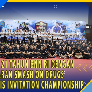 Pembukaan Smash On Drugs Dalam Rangka HUT BNN RI Ke-21 — foto 1