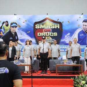 Pembukaan Smash On Drugs Dalam Rangka HUT BNN RI Ke-21 — foto 3