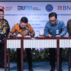 MOU BNN dengan BNI — foto 2