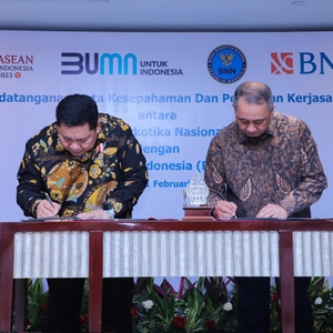 MOU BNN dengan BNI — foto 5