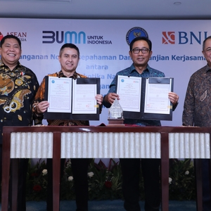 MOU BNN dengan BNI — foto 13