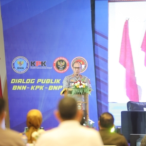 Orkestrasi Perang Melawan Narkotika Melalui Dialog Publik antara BNN, KPK, BNPT, dan LPSK — foto 5