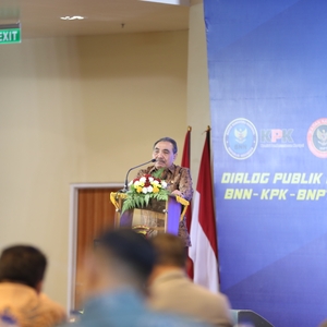 Orkestrasi Perang Melawan Narkotika Melalui Dialog Publik antara BNN, KPK, BNPT, dan LPSK — foto 9