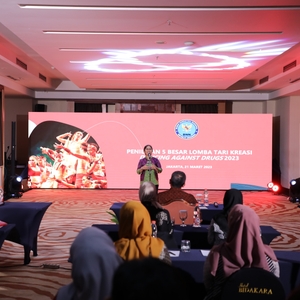 Penjurian 5 Besar Dancing Againts Drugs Dalam Rangka HUT BNN RI ke-21 — foto 5