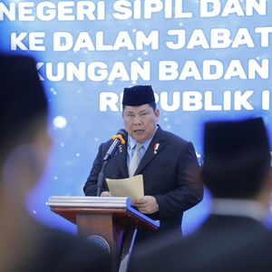 Kepala BNN RI Lantik dan Ambil Sumpah 134 Pegawai Negeri Sipil — foto 3