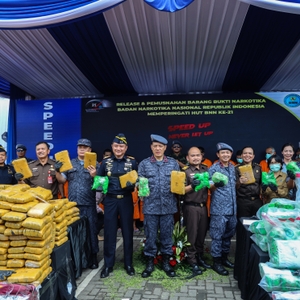 Pemusnahan BB narkotika — foto 2