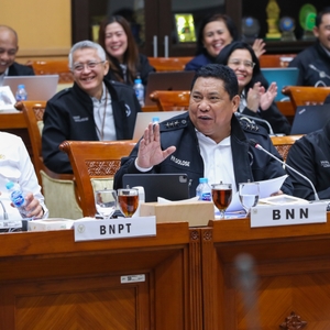 Rapat Dengar Pendapat antara BNN dengan DPR RI — foto 13