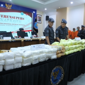 BNN RI Sita 274 KG Narkotika Dari 5 Kasus Tindak Pidana Narkotika — foto 2