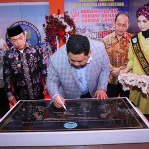 Kepala BNN RI Resmikan Gedung Baru BNNP Jambi — foto 1