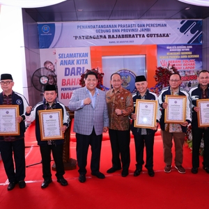Kepala BNN RI Resmikan Gedung Baru BNNP Jambi — foto 4