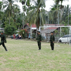 BNN RI KEMBALI MUSNAHKAN LADANG GANJA SIAP PANEN DI ACEH UTARA — foto 5