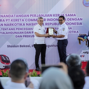 MOU BNN dengan PT.KCI — foto 13
