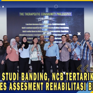 Kunjungan Kerja NCB Brunei Darussalam ke Babes Rehabilitasi BNN Lido — foto 12