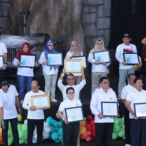 BNN TERIMA PENGHARGAAN LEMBAGA REHABILITASI RAMAH ANAK DARI KEMEN PPA — foto 16