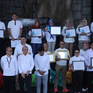BNN TERIMA PENGHARGAAN LEMBAGA REHABILITASI RAMAH ANAK DARI KEMEN PPA — foto 19