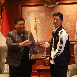 Kunjungan Kelompok Ahli BNN RI ke Ruang Kerja Ka BNN RI — foto 2
