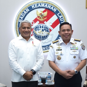 Audiensi Kepala BNN RI dengan Kepala Bakamla RI — foto 1