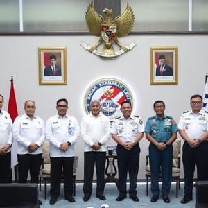 Audiensi Kepala BNN RI dengan Kepala Bakamla RI — foto 3
