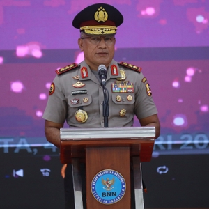 Upacara Korps Raport Kenaikan Pangkat Anggota Polri di Lingkungan BNN RI — foto 1