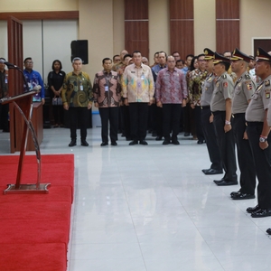 Upacara Korps Raport Kenaikan Pangkat Anggota Polri di Lingkungan BNN RI — foto 2