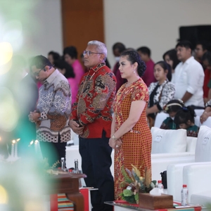 Ibadah dan Perayaan Natal Lembaga Kepresidenan tahun 2023 — foto 5