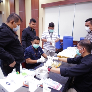 BNN RI Gelar Test Urine di Akhir Tahun 2023 — foto 12