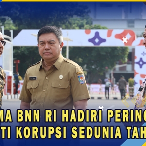 Irtama BNN RI Hadiri Puncak Peringatan HAKORDIA Tahun 2023 — foto 2