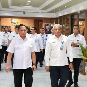 Kunjungan Kepala BNN RI ke Kantor Kemendagri — foto 7