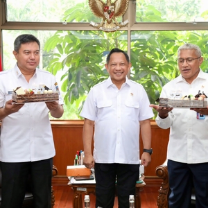 Kunjungan Kepala BNN RI ke Kantor Kemendagri — foto 11