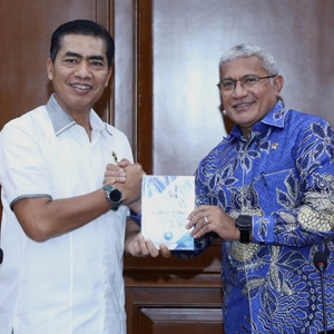 Audiensi Kepala BNN RI dengan Kabareskrim Polri — foto 1
